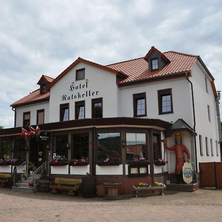 Hotel Ratskeller Neustadt Exterior foto