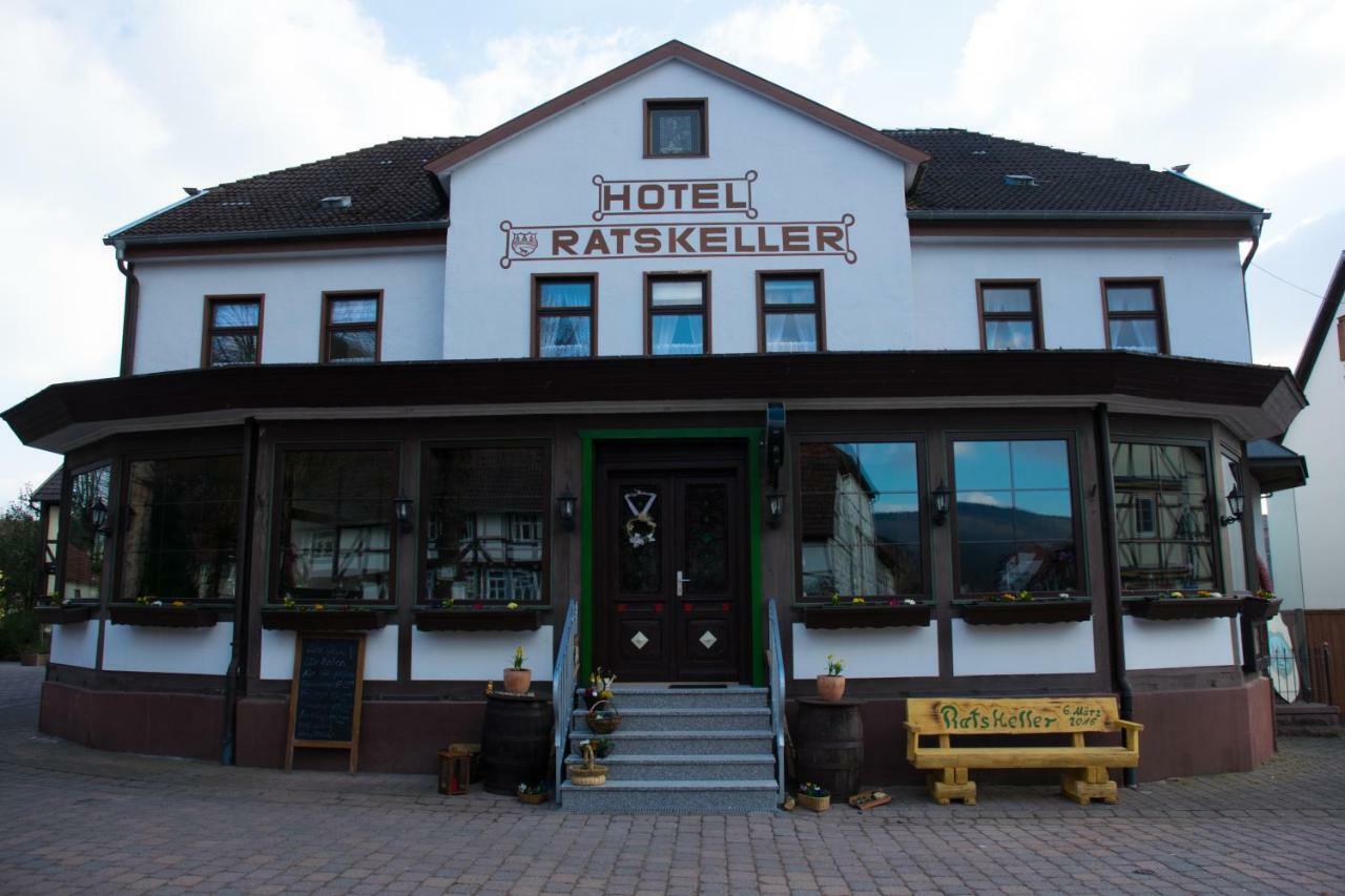 Hotel Ratskeller Neustadt Exterior foto